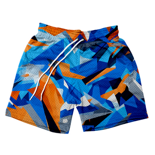 Abstract Camo Basketball Short