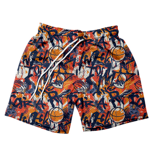 Graffiti Bridge Basketball Shorts