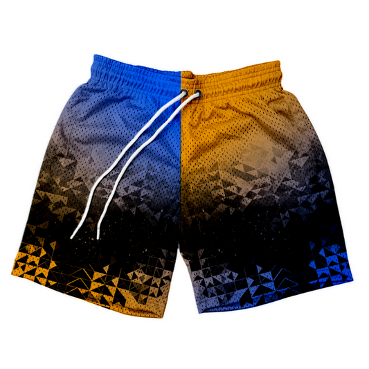 Triangle Gradient Basketball Shorts